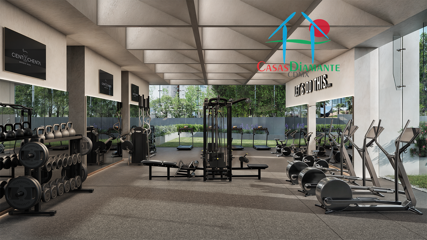 Bosque Real Ciento Ochenta - Gimnasio 1 Bosque Real Ciento Ochenta - Gimnasio 1